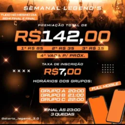 DIÁRIOS LEGEND'S🧡⁹