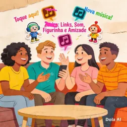 SO LINKS, MÚSICAS, AMIZADES E FIGURINHAS😁