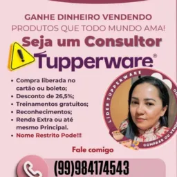 Seja um consultor Tupperware.