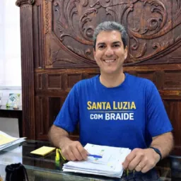 Santa Luzia com Braide🙏