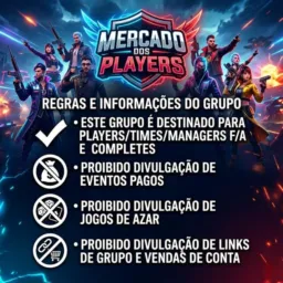 MERCADO DOS PLAYERS 🔫⚔️