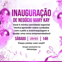 Naiane - inauguração de negócio