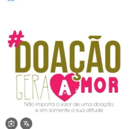 Doação gera @mor 😚