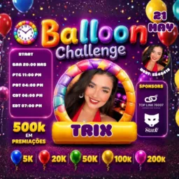 21/05 BALLOON CHALLENGE 🎈