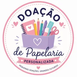 Doação de Papelaria Personalizada e negociação de serviços de personalizados