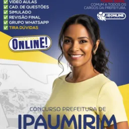CONCURSO IPAUMIRIM-CE 🚀2025
