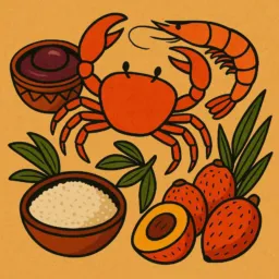 Sábado Caranguejo/Camarão/ Pupunha/Açai🦀🦐🍋‍🟩🍃