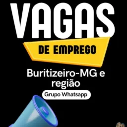 2 VAGAS DE EMPREGO BURITIZEIRO-MG E REGIÃO 🇧🇷