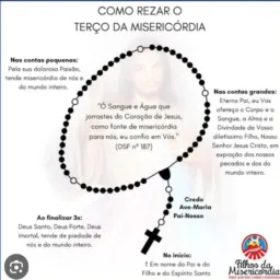 Terço da Misericórdia 📿🫱🏼🫲🏿