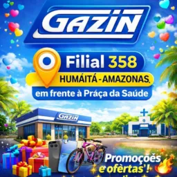 Gazin em frente à Praça de saúde 💙🥳🔥🚀