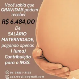 SALÁRIO-MATERNIDADE 👩🍼🫄