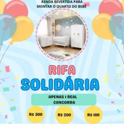 Rifa Solidária Quarto do Bebê