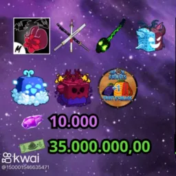 Vendendo de conta de ff e de blox fruti