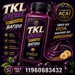 TKL açaí na garrafa 🍨🤤🔥
