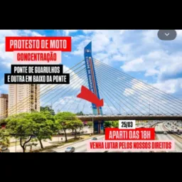 Travar a ponte de Guarulhos 17:00