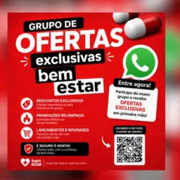 💚 Bem-vindo ao grupo exclusivo da Bem Estar!  Aqui você encontra as melhores ofertas.
