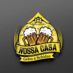 Nossa casa gelos e bebida