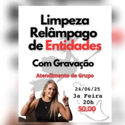 LIMPEZA DE ENTIDADES RELÂMPAGO - 24/06 - 20h