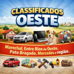 CLASSIFICADOS Marechal, Pato Bragado, Santa Helena, Quatro Pontes, Mercedes e região! 🚗🏍️🚚💰💵