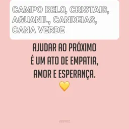 Ajudar o próximo