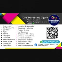 Só minhas vendas cris marketing digital artes e Divulgações
