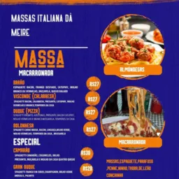 Massas Italiana da Meire Roda Velha