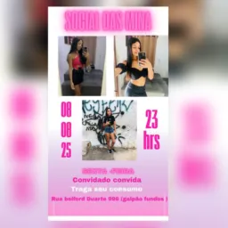 Social das mina 🥳