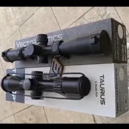 AÇÃO DE UMA LUNTE TAUREX 4-16X44 E UM COMPRESSOR
