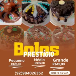 Bolos prestígio de Eirunepé