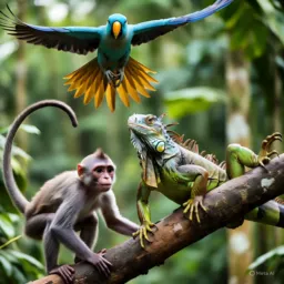 🦎Répteis🦜Aves🐒Mamíferos
