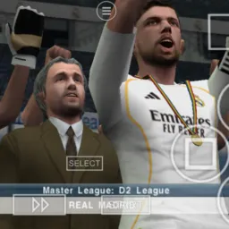 MODO CARREIRA NO PSP EAPORST 26 COM REAL MADRID