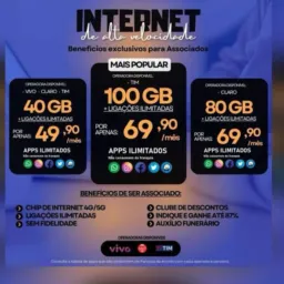 Federal Associados | Internet Ilimitada
