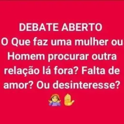 DEBATE ABERTO 💋