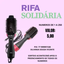 Rifa solidária 🙏