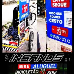 Trabalho Com bicicleta de som com as promotes☺️