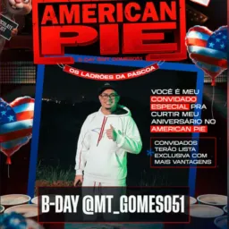 resenha Aniver Gomes - 11/04 Sab American pie GP2