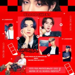 ݂  ✰❤️BLOOD SWEAT DIVULGA⟭⟬