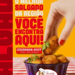 Sandy salgados pronta entrega