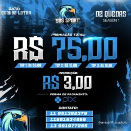 🩵PRE - INSCRIÇÃO SEASON ² SOS SPORTS 🩵