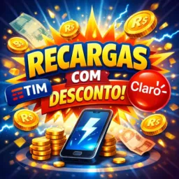 ⚡ Central de Recargas TIM e CLARO ✅