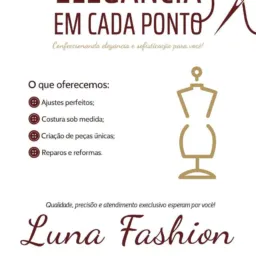 Luna Fashion enchoval pra sua casa