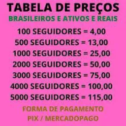 KL VENDAS DE SEGUIDORES