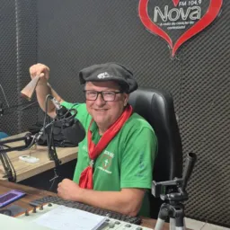Música gaúcha. Beto Padilha. Rádio Nova 104.9 FM lebon Regis SC