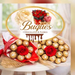 Dia das mães Buquês Chocolates e flores