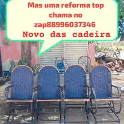 Reforma e vendas de cadeiras N E G 🪑