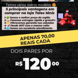Vendas Astolfo Dutra e Dona Eusébia/Tales tênis 🤝😃
