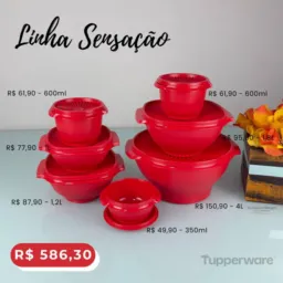 É rifa Tupperware e rifa de coxa promoção de Tupperware