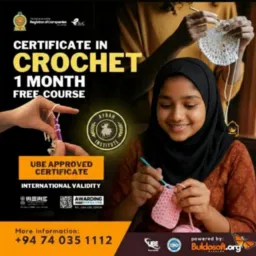 1️⃣ Free Crochet 🧶Certificate Course