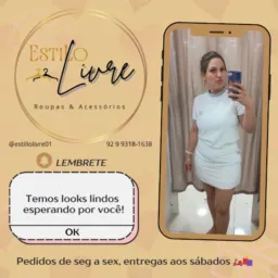Estillo Livre Loja Virtual ( Roupas e Acessórios ) masculino e feminino.
