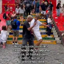 Brincadeira até umas horas